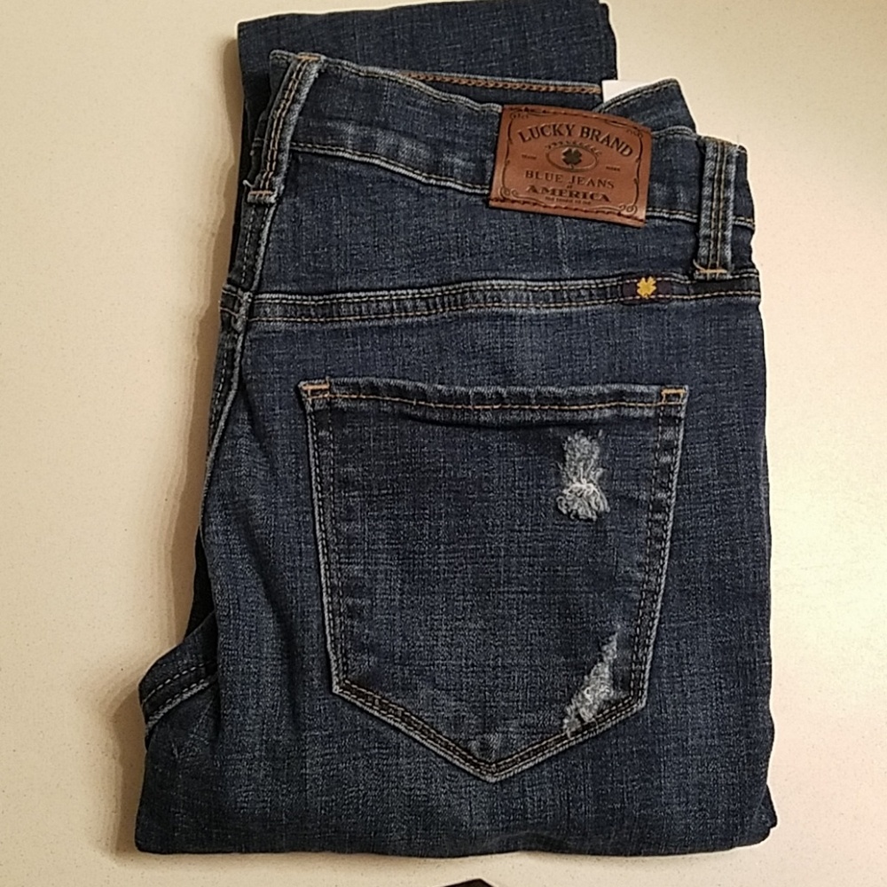 Lucky brand Bridget Skinny capri length je…